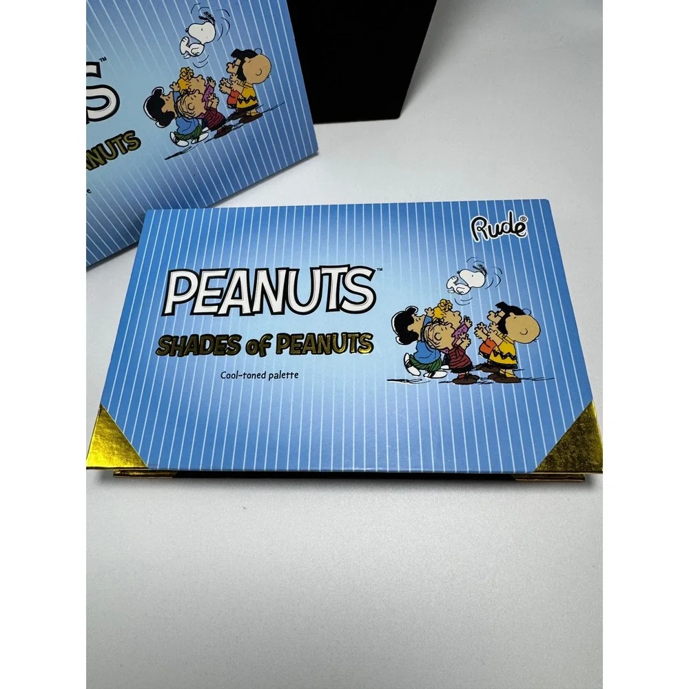 Rude Cosmetics x Peanuts Shades of Peanuts 15 Color Eyeshadow Palette Cool Toned